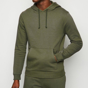 ODM เซ็ตเสื้อฮู้ดและกางเกงวอร์มผ้าฝ้ายสำหรับผู้ชายชุดวอร์มผ้าฟลีซสำหรับฤดูหนาวชุดวอร์ม100% ออกแบบได้ตามต้องการสำหรับชุดกีฬาแบบลำลอง - Product Image 3