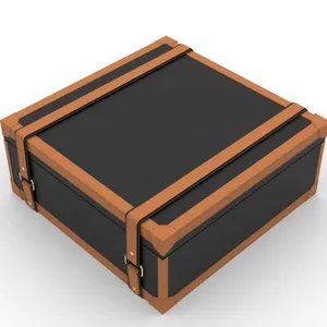 Premium Qualität Echt leder Mini Travel Bar Box Premium Bar Set | Tragbares Leder Bar Set | Bar Set für Picknick