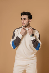 ชุดวอร์มผู้ชายลำลองสำหรับออกกำลังกาย ชุดกีฬาสมัยใหม่สำหรับวิ่งจ๊อกกิ้งและฝึกซ้อม - Product Image 4