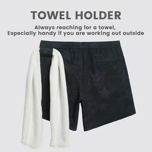 Dernière collection de shorts de compression solides et légers pour hommes avec logo personnalisable Fermeture à taille élastique High Street pour l'été - Product Image 2