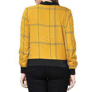เสื้อแจ็คเก็ตบอมเบอร์สำหรับผู้หญิง - Product Image 2