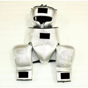 Set de Boxeo de Cuero Genuino al por Mayor, Set de Sparring de Boxeo Personalizado Estilo Winning, Guantes, Protector de Cabeza y Protector Inguinal de Cuero - Product Image 4