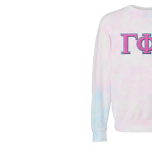 Gamma Phi Delta Greek Letter Fraternity Embossed Men's Crewneck <b>Fleece</b> Breathable Knitted Print Customized Plus Size <b>Sweatshirt</b> - Product Image 3