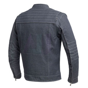 High Quality 100% Cotton Windproof Breathable <b>Jeans</b> Jacket <b>for</b> <b>Men</b> Modern Look Comfortable Feel Long Lasting Use Casual Front - Product Image 3
