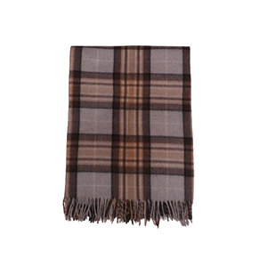 Manta Mackellar suave de diseño personalizado recién llegado del fabricante indio técnica tejida con patrón de rayas para la temporada de otoño - Product Image 1