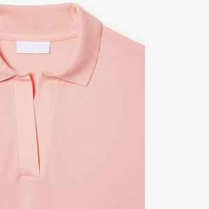 Chemise décontractée pour femmes, manches courtes, coupe ajustée moderne, tissu en coton extensible, séchage rapide, respirant, uniforme de travail - Product Image 2