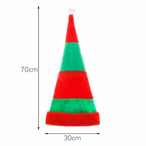 Sombrero de punto de marca diario para exteriores informal, sombrero de Navidad de punto, tela de espiga, talla única, rendimiento de cadera, ciclismo - Product Image 4