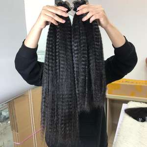 Vente en gros d'extensions de cheveux vierges 100% cheveux lisses naturels de haute qualité grand stock de cheveux bruts vietnamiens de couleur claire - Product Image 2