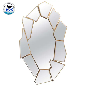 Espejo de Pared Moderno de Alta Calidad con Diseño de Grietas, Ideal para Dormitorio, Sala de Estar, Apartamento u Oficina, Procedente de Vietnam - Product Image 5