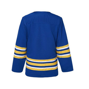 2025 Latest Design Plus Size Custom Embroidery Breathable 100% Polyester Hockey Sublimation Training <b>Ice</b> Hockey Uniform Jersey - Product Image 2