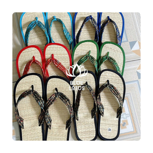 MEILLEUR VENDEUR 2024 HÔTEL SEAGRASS SLIPPER 100% FAIT À LA MAIN ÉCOLOGIQUE DURABLE ET NOUVEAU DESIGN EN GROS Mme AMELIA + 84855014447 - Product Image 1