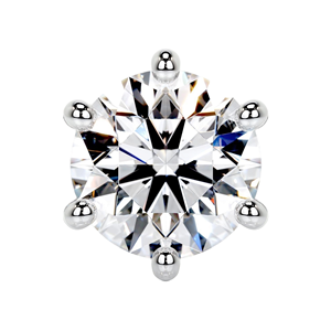 เครื่องประดับงานหมั้นดีไซน์ใหม่สุดโรแมนติกแฟชั่นสีขาวทองเรียบง่ายตัดเป็นเม็ดเพชรตามธรรมชาติได้รับการรับรองสำหรับงานแต่งงาน - Product Image 4