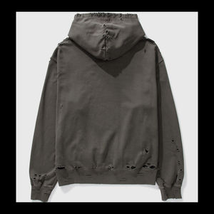 Nueva moda de gran tamaño personalizado Puff estampado sudaderas con capucha para la venta último estilo de Color sólido de talla grande hombres Puff impresión sudaderas con capucha - Product Image 5