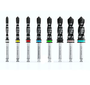 สว่านรดน้ำภายนอกสำหรับทันตกรรมรากฟันเทียมสีดำเคลือบไทเทเนียมสีดำทำจากสเตนเลสชุบแข็ง/อายุการใช้งานยาวนานขึ้น - Product Image 6