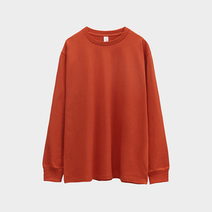 High Quality 230Gsm Solid Color Casual 100% Cotton <b>Mens</b> <b>Tshirts</b> Blank <b>Long</b> <b>Sleeve</b> T-shirt for <b>men</b> - Product Image 3