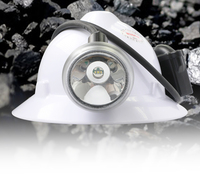 Lampe de Casque WISDOM KL6M Rechargeable au Lithium Lampe Minière LED Lampe Frontale Minière Souterraine
