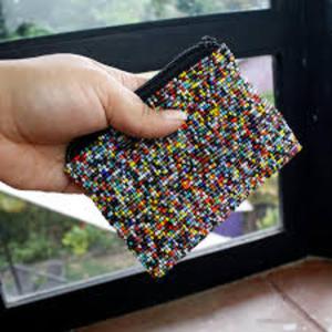 Monedero Tradicional Hecho a Mano con Cuentas y Cierre Compacto para Monedas y Joyas, de Fabricante Indio, Gran Venta - Product Image 3