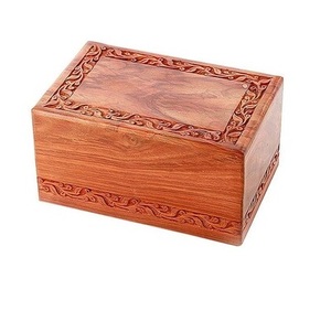 Urna de cremación más vendida para cenizas humanas, caja de urna de madera para adultos, hombres, mujeres, niños. - Product Image 1