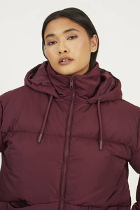 Chaqueta Bomber Acolchada de Invierno Transpirable al por Mayor, de Manga Larga, con Capucha, Tejida, para Mujer, para Exteriores - Product Image 3