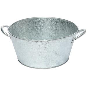 Fabrication de jardinière en seau blanc Jardinière ronde galvanisée pour décoration de maison et de jardin avec seau en seau classique de couleur blanche - Product Image 2