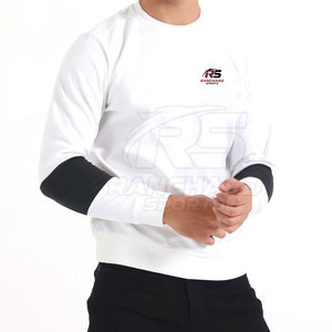 เสื้อสเวตเชิ้ตผู้ชายไซส์ใหญ่ สีตัดกัน เสื้อผ้าผู้ชาย เสื้อสเวตเชิ้ตผู้ชายแบบสวมหัว - Product Image 2