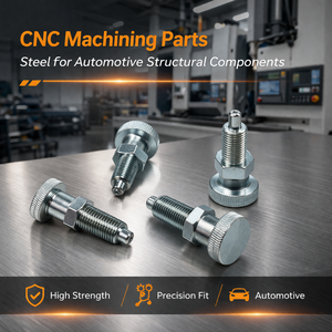 Pièces usinées CNC en acier pour composants structurels automobiles - Product Image 2