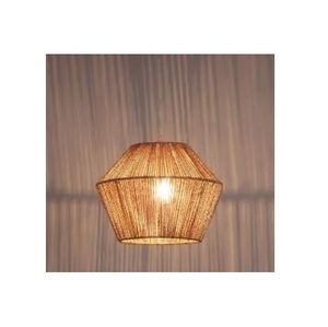 Lámpara colgante de mimbre de bambú para el hogar, cortina de ondas de mimbre Vintage, accesorio de techo, decoración de bambú, novedad, gran oferta - Product Image 6