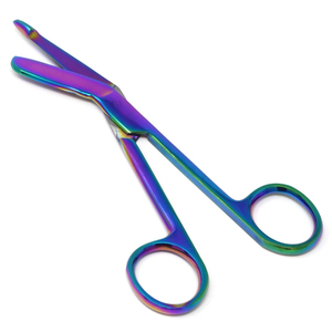 El mejor producto Tijeras de vendaje quirúrgico en material de acero inoxidable Impresión de logotipo personalizado Hecho en Pakistán Tijeras de vendaje quirúrgico - Product Image 1