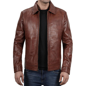 Chaqueta de Cuero PU para Hombre en Diferentes Estilos, Chaqueta de Cuero para Hombre en Oferta - Product Image 1