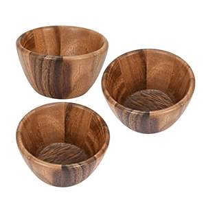 Mini bols de mélange de salade en bois pour taille personnalisée, prix bon marché avec utilisation manuelle pour le produit Offre Spéciale - Product Image 6