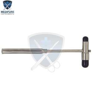 Martillo de Percusión Estilo Buck, Herramienta de Diagnóstico para Pruebas de Reflejos Neurológicos, Instrumentos de Examen Médico de Acero Inoxidable - Product Image 2