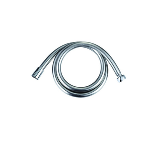 Tuyau de douche en PVC 150 cm Gris Antirouille Qualité Incassable Compatible avec Tous les Ensembles de Douche - Product Image 2