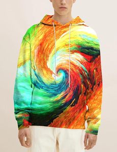 Sudadera con capucha OEM personalizada 100% de alta calidad para hombre con estampado 3D normalmente 88 a 92% poliéster y 8 a 12% Spandex 180 a 220 GSM - Product Image 4