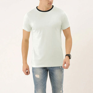 Camiseta Casual Oversize, Camiseta Blanca Personalizable para Hombre, Camisetas al Mejor Precio, Bajo MOQ, Camisetas Oversize para Hombre - Product Image 3