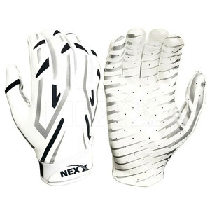 Gants de football américain unisexes confortables à bas prix fabriqués au Pakistan - Product Image 1
