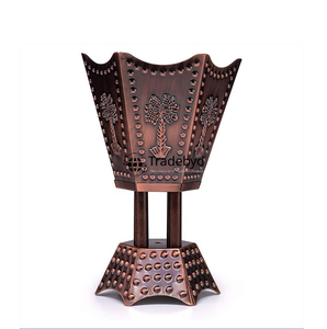 Tradebyd Premium Quality Luxury Metal Bakhoor <b>Burner</b> Handcrafted Arabic Mukhbar for Spa and Aromatherapy All-Season - Product Image 2