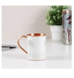 Hot Selling Copper <b>Mugs</b> Shiny Exquisite Finished Copper <b>Mug</b> Wholesale At Low MOQ From Indian Manufacturer & Exporter - Product Image 2