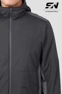Ensemble de survêtement de maternité personnalisé avec logo imprimé numériquement, imperméable, pour homme, 100% nylon, léger, longueur intégrale - Product Image 4