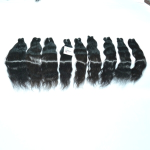 Extensions de cheveux humains indiens Remy bruts bouclés, qualité supérieure, cuticules alignées, qualité vierge, prix de gros, par Export - Product Image 2