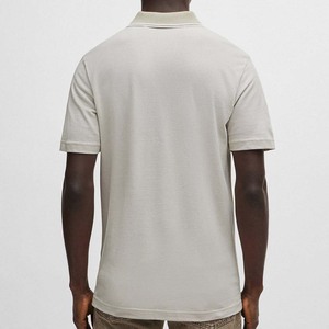 Nueva Camisa Casual para Hombre con Diseño de Logotipo Frontal Personalizado, Corte Regular, 100% Fibra de Bambú, Tejido Jersey Transpirable, Manga Corta, Color Sólido - Product Image 4