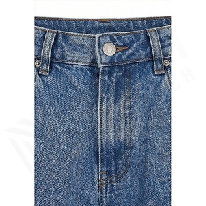 Manufacturer Custom Logo <b>Mens</b> Bulk Streetwear Loose Fit Baggy <b>Shorts</b> Blank Oversized Cargo Denim Jeans Trousers Customized Color - Product Image 4