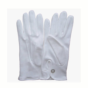 Guantes hechos de algodón Lavable Masónico Libre Masones Guantes masónicos simples con bordado Logo guantes masónicos - Product Image 2