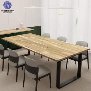 Plateau de table en acacia de qualité supérieure 48x96 pouces, épaisseur personnalisable de 1,25 à 1,5 pouces, fabriqué au Vietnam, armoires de cuisine - Product Image 6