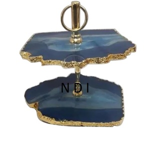Multi Functional Handmade Design Tableware Decoration Accessories For Wedding Parties Marble <b>Cake</b> <b>Server</b> Stand - Product Image 5
