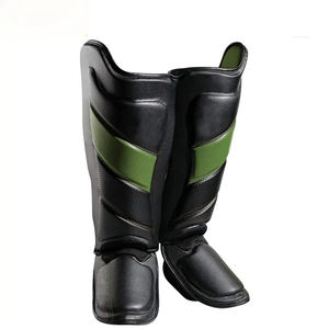 2025 New Custom Design Professional <b>Shin</b> <b>Pads</b> Solid Color Boxing <b>Shin</b> Guards Wholesale Price Adult Sports Protection - Product Image 4