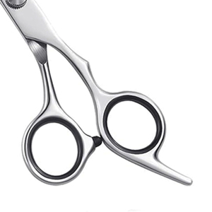 Ciseaux à cheveux 6,5 pouces droits en acier inoxydable pour droitiers, ciseaux de barbier professionnels pour hommes, outil de coupe de cheveux de salon professionnel, tranchant - Product Image 4