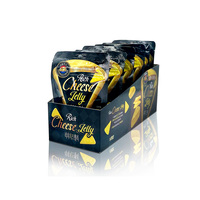 Bonbons gélifiés coréens au fromage Premium Yum'z Bites, autres saveurs, boules jaunes, OEM, marque privée, vente en gros, 50g, 144 unités/carton