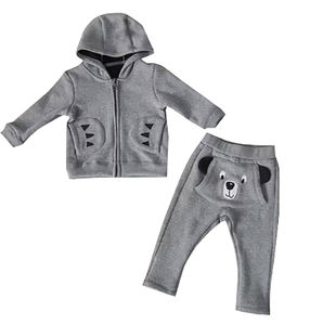 Ensemble de vêtements d'été pour garçon style enfant, tissu polaire décontracté, motif géométrique, service OEM, prix d'usine, installations en gros - Product Image 4