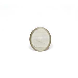 Pierre précieuse naturelle œil-de-chat rouge 5,6 carats, polie et calibrée pour une optique optimale, pierre brute pour accessoires de bijouterie 10 mm - Product Image 2