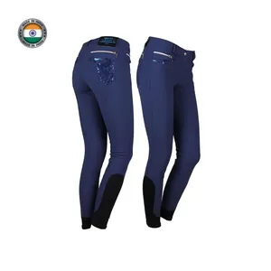 High Demand Easy-to-Wear Silicon <b>Knee</b> <b>Patch</b> Breeches from India Shin Guard with Protection Function - Product Image 1